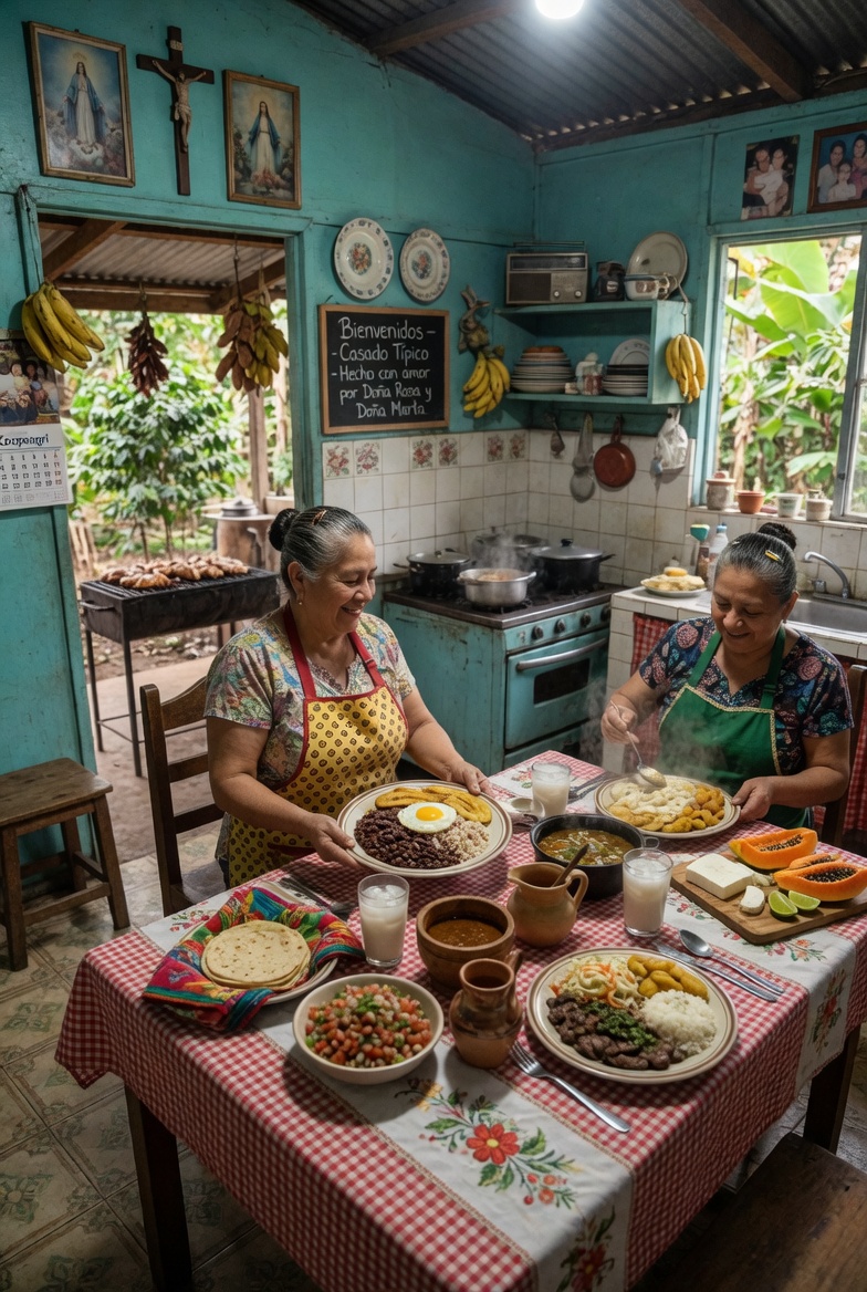 Cocina local de La Vieja Organics